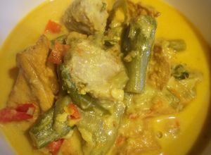 Foto resep Sayur Lompong+Tahu pedas
