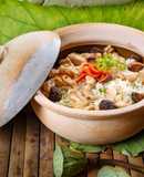 Cơm Chiên Gà Nấm Tay Cầm