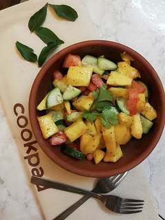 A picture of Mango salad.