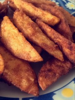 صورة لوصفة بطاطا ودجز مقليه