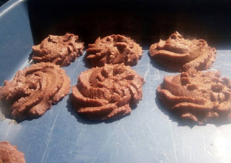 Recipe: Appetizing Chocolate Butter Cookies