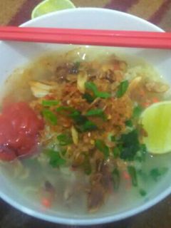 Foto resep Indomie rasa kaldu ayam with bumbu kacang pedas ala anak kost