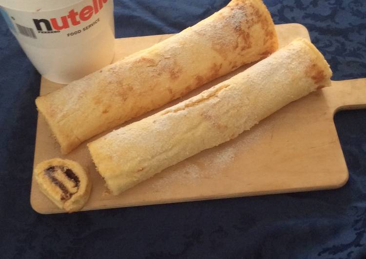 Rotolo alla nutella