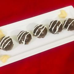 A picture of Choco marie (biscuits) balls.
