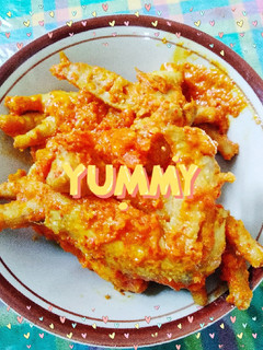 Foto resep Oseng ceker pedas