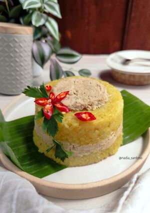 Foto resep Cake lemper ayam 🎂