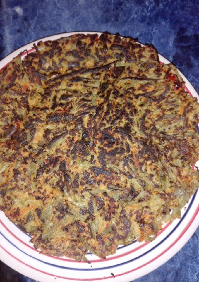 Una foto de Tortilla de porotos verdes