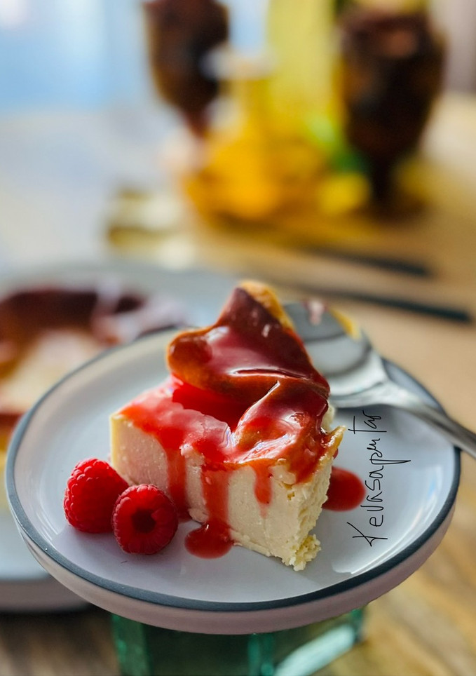 Una foto de Tarta de queso ricotta 🍰 🧀 🥳 🥳