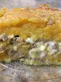 Pastel de batatas con mucho queso