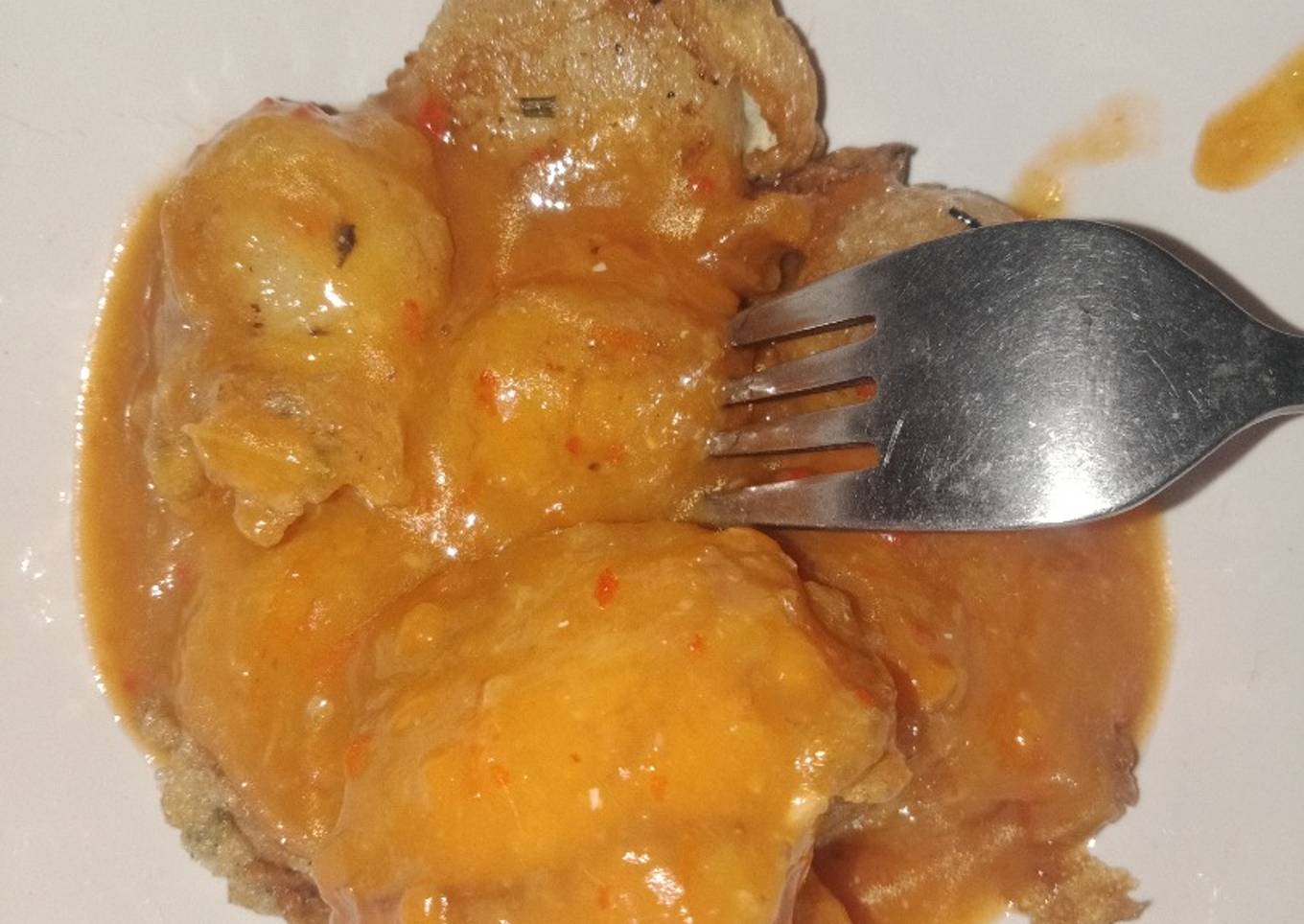 Cilok goreng enak, Sederhana