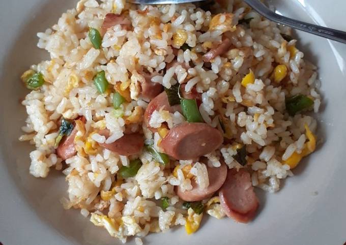 NASI GORENG PUTIH (TANPA KECAP)