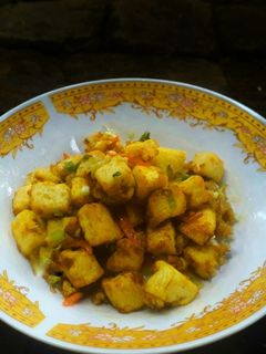 Foto resep Tahu cabai garam, ala anak kosan