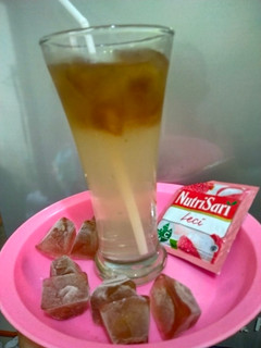 Foto resep Es teh leci ala mamagie