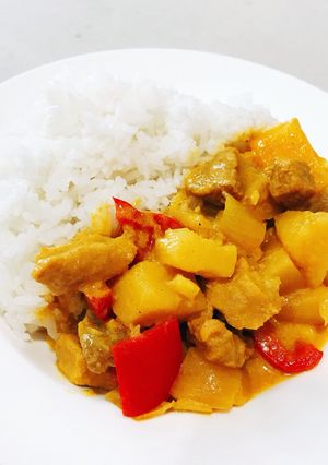 Hình của món Cà Ri Heo.