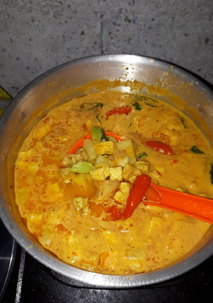 Foto resep Lodeh tempe tahu cecek (pelengkap ketupat)