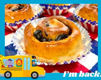 New Recipe Cinnamon  Raisins Roll Practical Delicious