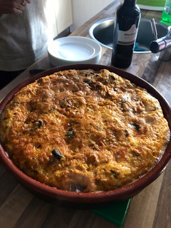 Una foto de Arroz con costra