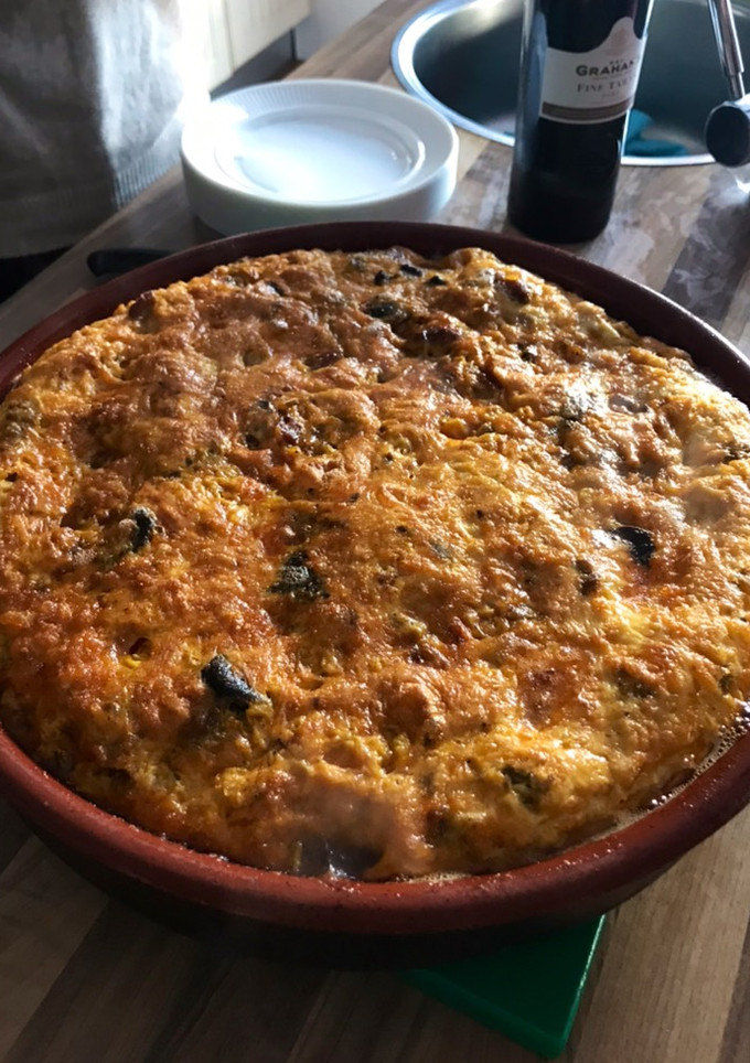Una foto de Arroz con costra