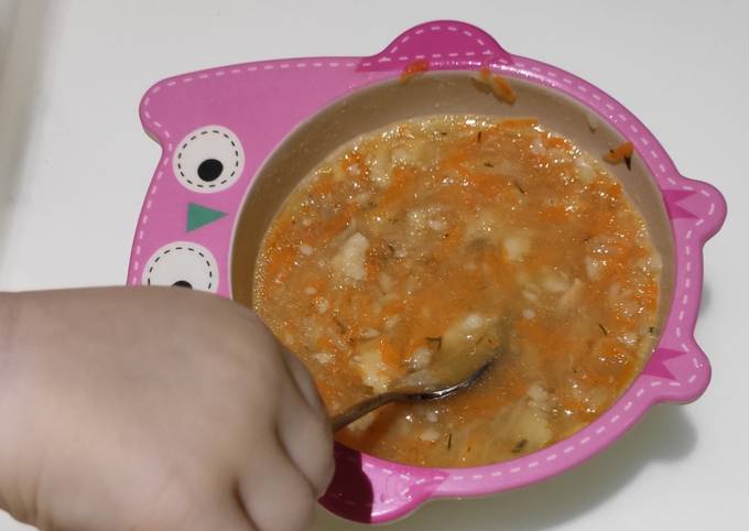 Тыквенный суп - пюре для детей до 1 года (6 месяцев)