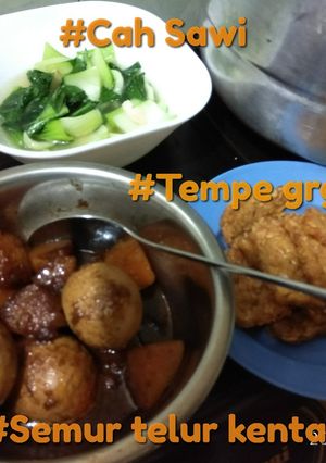 Foto resep Semur Telur Kentang
