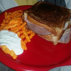 A picture of Ashley's Epic Grilled Cheese.