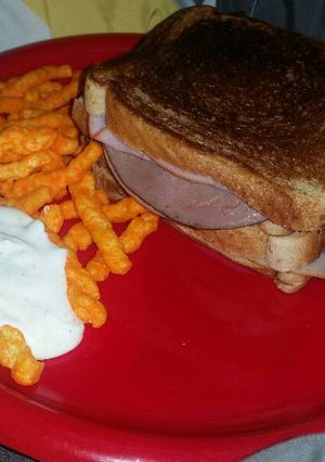 A picture of Ashley's Epic Grilled Cheese.