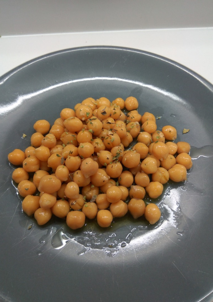 Una foto de Garbanzos con aroma oriental
