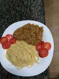 Spaghetti n Sossi Mince