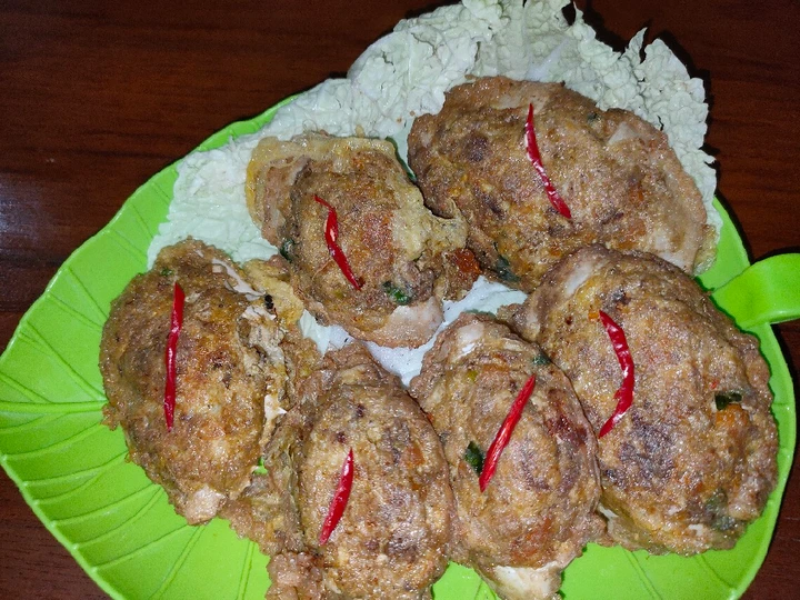 Langkah Mudah untuk Menyiapkan Resep 58. Telur Rajungan Lapis Telur Ayam yang  Bikin Ketagihan Anti Ribet, Menggugah Selera