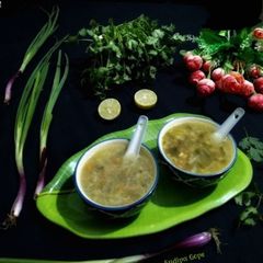 A picture of Lemon Coriander Soup.