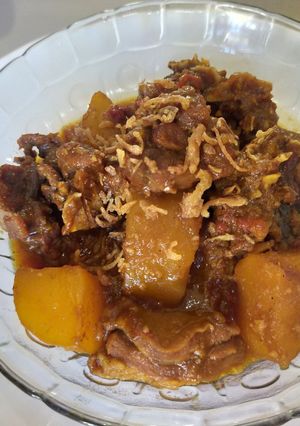 Foto resep Semur Kambing/Semur Daging kentang