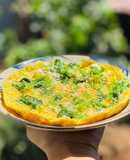 Trứng Chiên Cải Bó Xôi