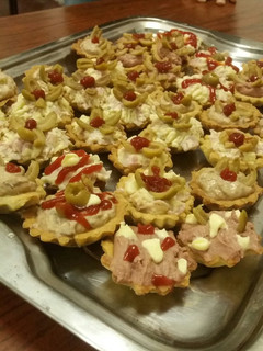 Una foto de Tartaletas saladas frías
