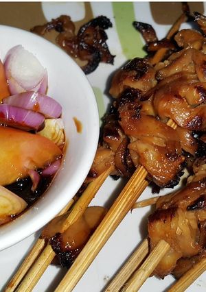 Foto resep Sate Jamur