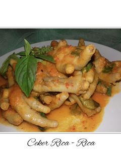 Foto resep Ceker Rica - rica