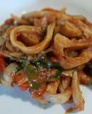 Calamar en salsa