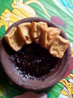 Foto resep Tahu goreng plus sambal kecap kilat😘