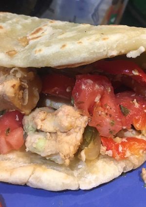 Una foto de Tacos de pollo