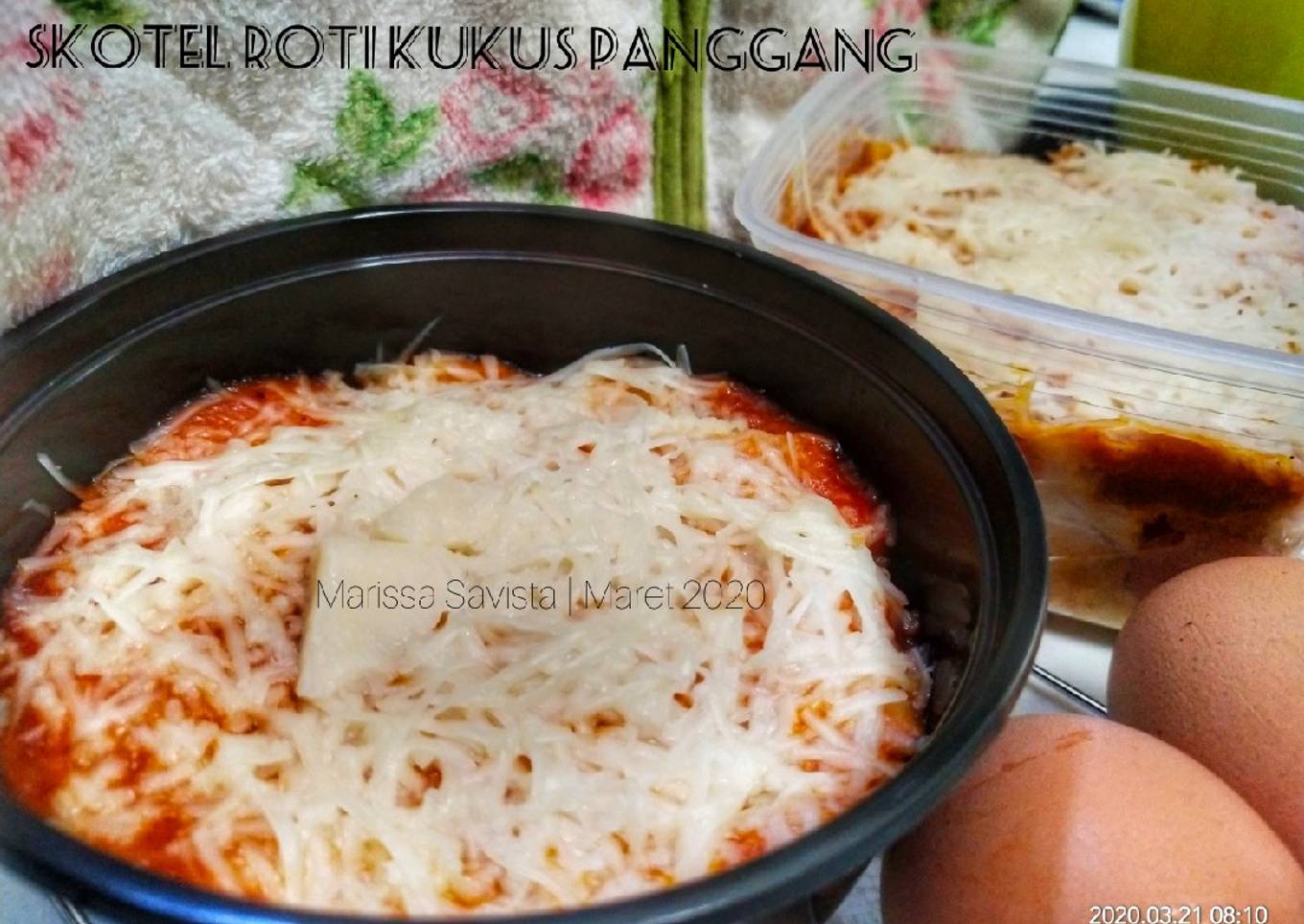 16. Skotel Roti Kukus Panggang