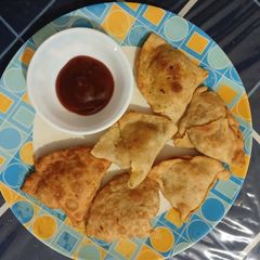 A picture of Quick Aloo Singhara.
