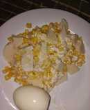 Ensalada de choclomayo con palmitos