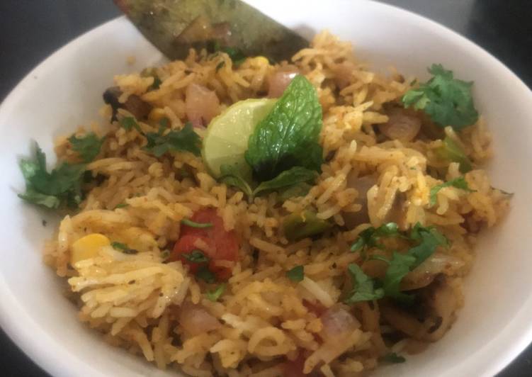 Recipe of Any-night-of-the-week Subz Pulao