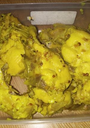 Foto resep Ayam bumbu kuning