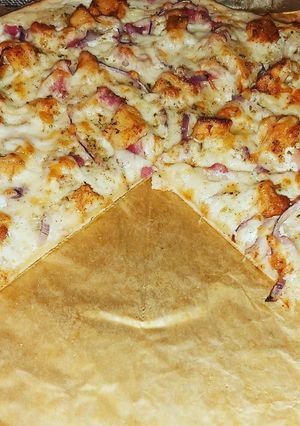 Pizza Gyros Marcsy módra recept fotója