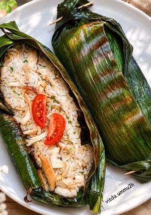 Foto resep Nasi Bakar Sambal Matah