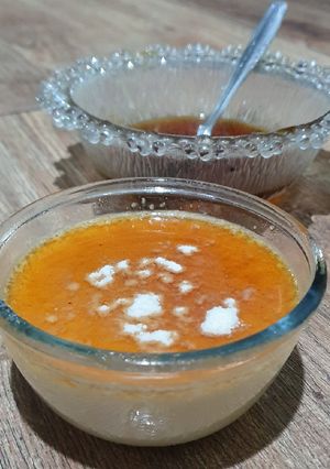 Foto resep Milky Custard Pudding seperti di Gyukaku