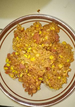 Foto resep Bakwan mi, sosis, jagung