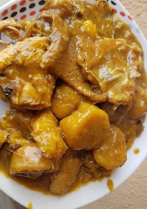 A picture of Plaintain porridge❤❤.