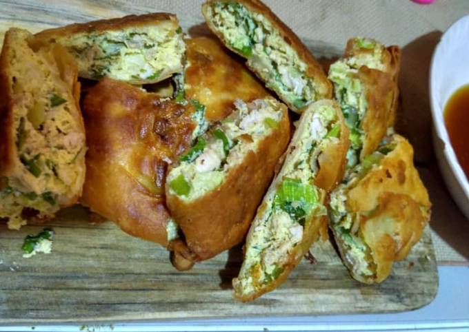 Resep Martabak telur+kuah cuko, Bisa Manjain Lidah