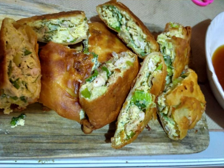 Resep Martabak telur+kuah cuko, Bisa Manjain Lidah